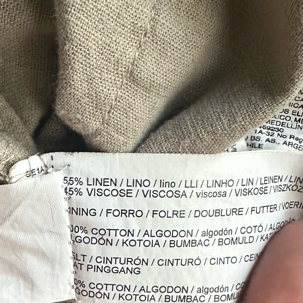 Mango Beige Short-Sleeve Romper - Picture 15 of 15